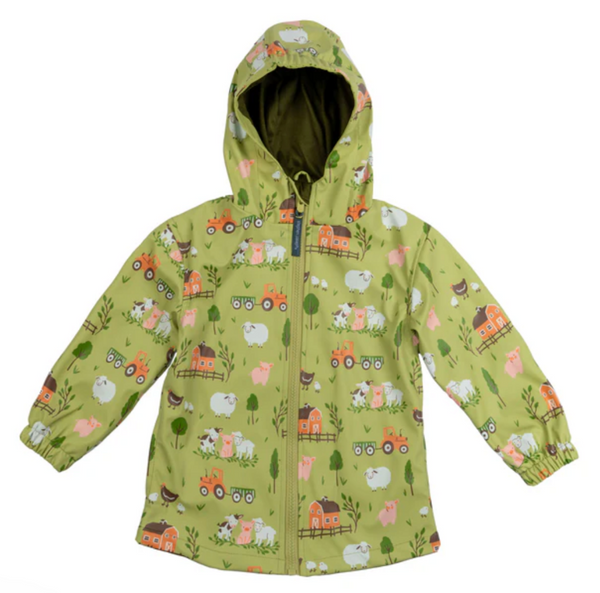 Size 3: Stephen Joseph FARM Raincoat NEW