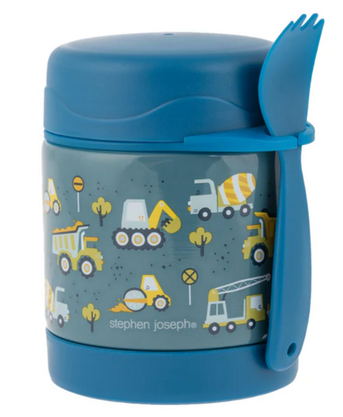 Stephen Joseph Insulated Food Jar - CONSTRUCTION- NEW