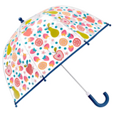 Stephen Joseph Clear Color Changing FRUIT Umbrella -NEW