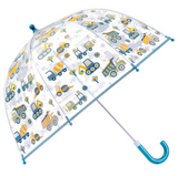 Stephen Joseph Clear Color Changing CONSTRUCTION Umbrella - NEW