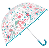 Stephen Joseph Clear Color Changing Umbrella -MUSHROOM-NEW