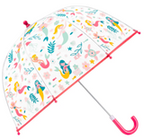Stephen Joseph Clear Color Changing Umbrella - MERMAID NEW