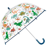 Stephen Joseph Clear Color Changing DINO Umbrella -NEW