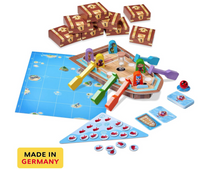 HABA Capt'n Pepe, Treasure AHOY! A Cooperative Pirate Board Game- Ages 6+