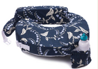 My Brest Friend Black Floral Nursing Pillow