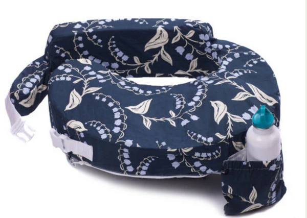 My Brest Friend Black Floral Nursing Pillow