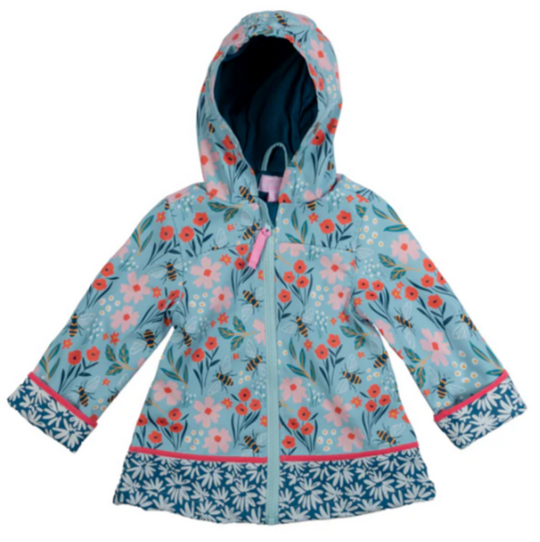 Size 4: Stephen Joseph Raincoat - BEE- NEW