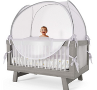Nahbou Baby Pop-Up Crib Canopy