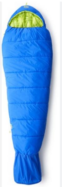 REI Kindercone 30F Blue Sleeping Bag