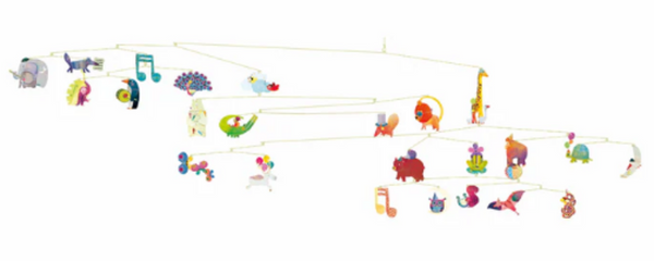 Djeco Carnival Of Animals Mobile