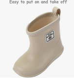Size 8 (16cm): Tree Grandpa IVORY Rain Boots NEW