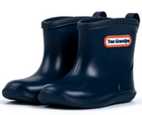Size 5 (13cm): Tree Grandpa NAVY BLUE Rain Boots NEW