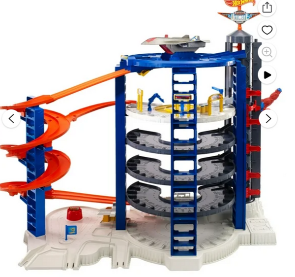 Hot Wheels Ultimate Garage Playset W/Assorted Vehicles (retails $250+)