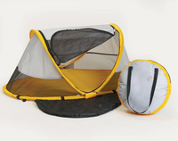 KidCo Grey/Yellow PeaPod Portable Travel Tent