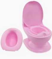 Nuby Pink My Real Potty Training Chair w/Flushing Sound