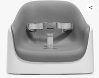 OXO White/Grey Tot Nest Booster Seat w/Straps