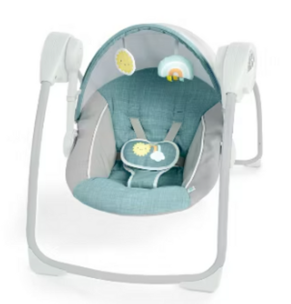 Ingenuity Sun Valley Canopy Portable Swing - Teal - NEW W/Tags (retails 70)