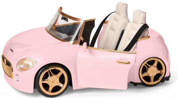 American Girl RC Pink Sports Car (retails $225)