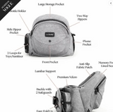Tush Baby Grey Hip Seat Carrier