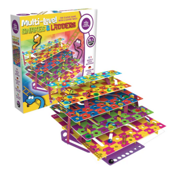 Multi-Level Snakes & Ladders Game