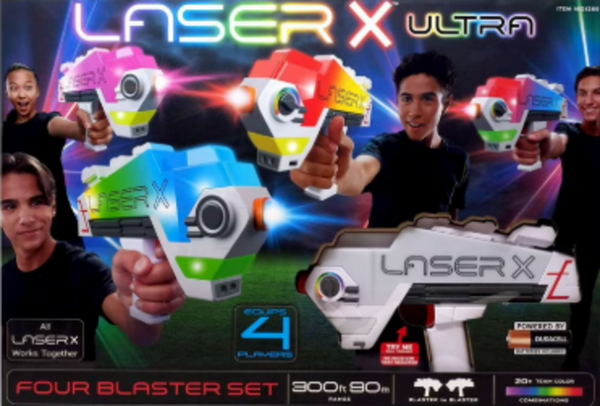 Laser X Ultra Four Blaster Set -NEW
