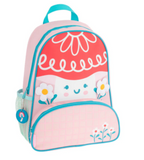Stephen Joseph Sidekick Backpack - MUSHROOM- NEW