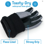 Size XL(8-10): Jan & Jul NEBULA BLUE Waterproof GLOVES NEW