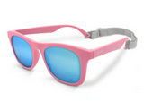 Size L (6Y+): Jan & Jul Urban Xplorer Sunglasses - PEACHY PINK AURORA