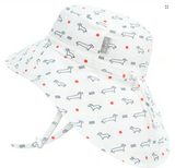 Size S (0-6m): Jan & Jul Cotton Xplorer Hat - DACHSHUND