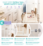 Regalo Easy Step® Extra Tall White Safety Gate -NEW IN BOX (retails $50)