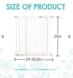 Regalo Easy Step® Extra Tall White Safety Gate -NEW IN BOX (retails $50)