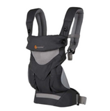 Ergo Baby 360 Grey Ergonomic Carrier w/ Infant Insert