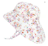 Size XL (5-12 years): Jan & Jul Cotton Xplorer Hat - PRETTY PETALS