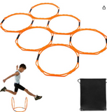 6 Agility Rings w/ Bag REDUCED