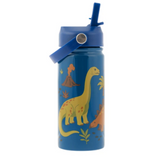 Stephen Joseph Insulated Stainless Steel Water Bottle with Handle - DINO NEW