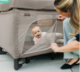 Uppababy Remi Travel Crib & Standard Playard - with Changing Station Attachment