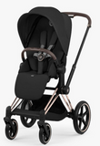 Cybex Priam Platinum Black Gold Stroller with Accessories