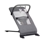 Baby Delight Grey/White Mesh Alpine Deluxe Portable Bouncer