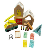 Lovevery Toys | Lovevery Observer Playkit Bundle Modular House, Van, Tent, Keys, Slide, Bus, Two Seater, Stairs