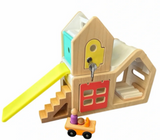 Lovevery Toys | Lovevery Observer Playkit Bundle Modular House, Van, Tent, Keys, Slide, Bus, Two Seater, Stairs