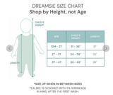 Size 3-4: Tealbee Dreamsie Sunshine Footy Quilted Sleepsack