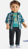 American Girl LOGAN EVERETT Boy Doll 18"