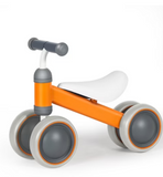 YGJT White/Orange Mini Balance Bike