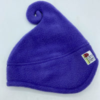 Size S (6m-2T): Lofty Poppy Locally Made LAVENDER Fleece Hat - NEW