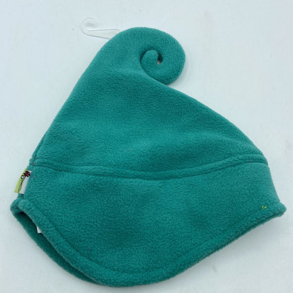 Size S (6m-2T): Lofty Poppy Locally Made TURQUOISE Fleece Hat - NEW