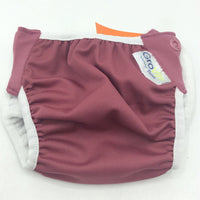 Size 1: GroVia Blush Pink Swim Diaper