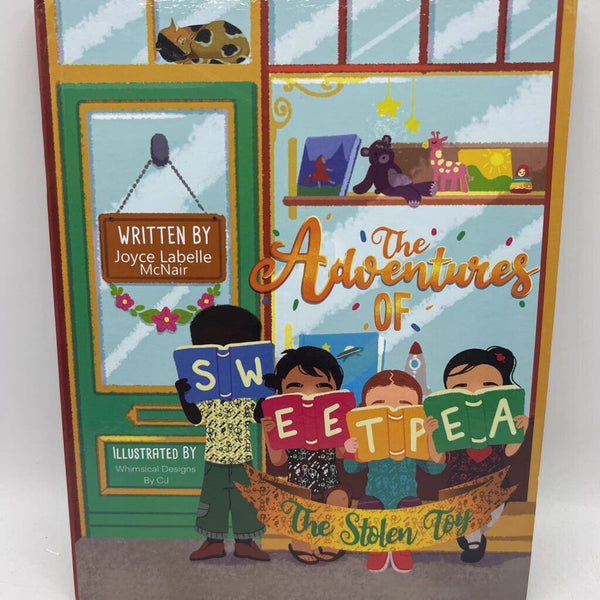 The Adventures of Sweet Pea The Stolen Toy (hard cover)