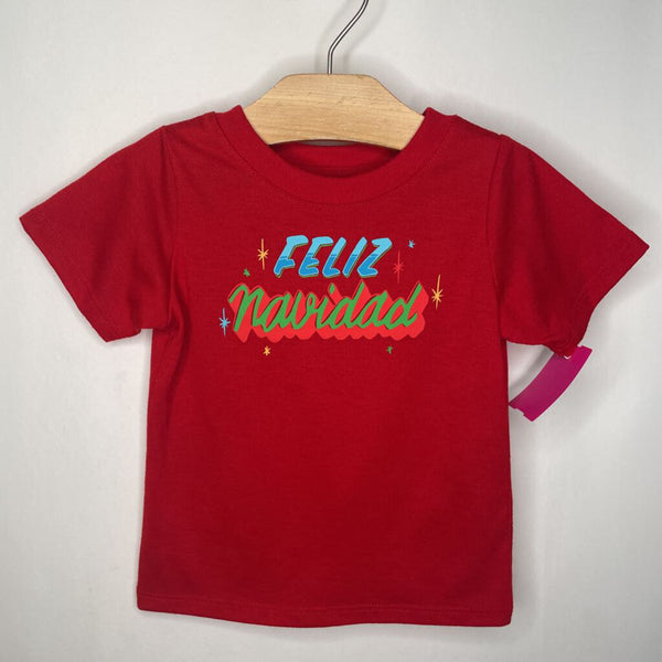 Size 12m: Wondershop Red Feliz Navidad T Shirt