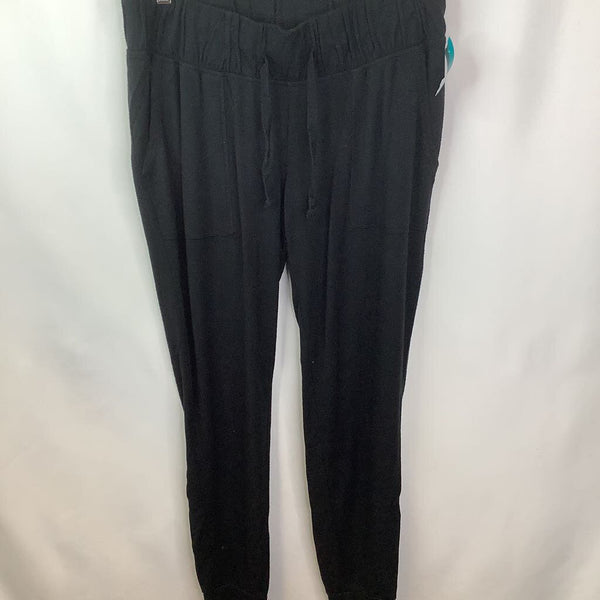 Size XS: Isabel Maternity Black Drawstring Sweat Pants