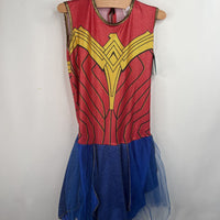 Size M: Rubies Wonder Woman Red Top Blue Tool Skirt Costume